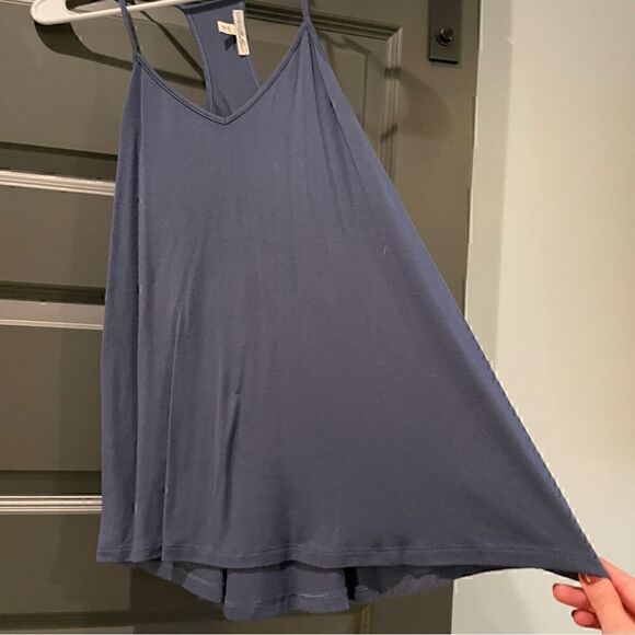 Express Blue Racerback Tank - Picture 2 of 4